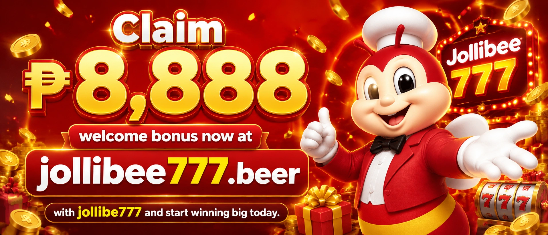 jollibee777.beer promotional visual 1