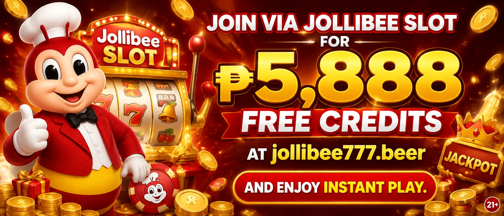 jollibee777.beer promotional visual 2