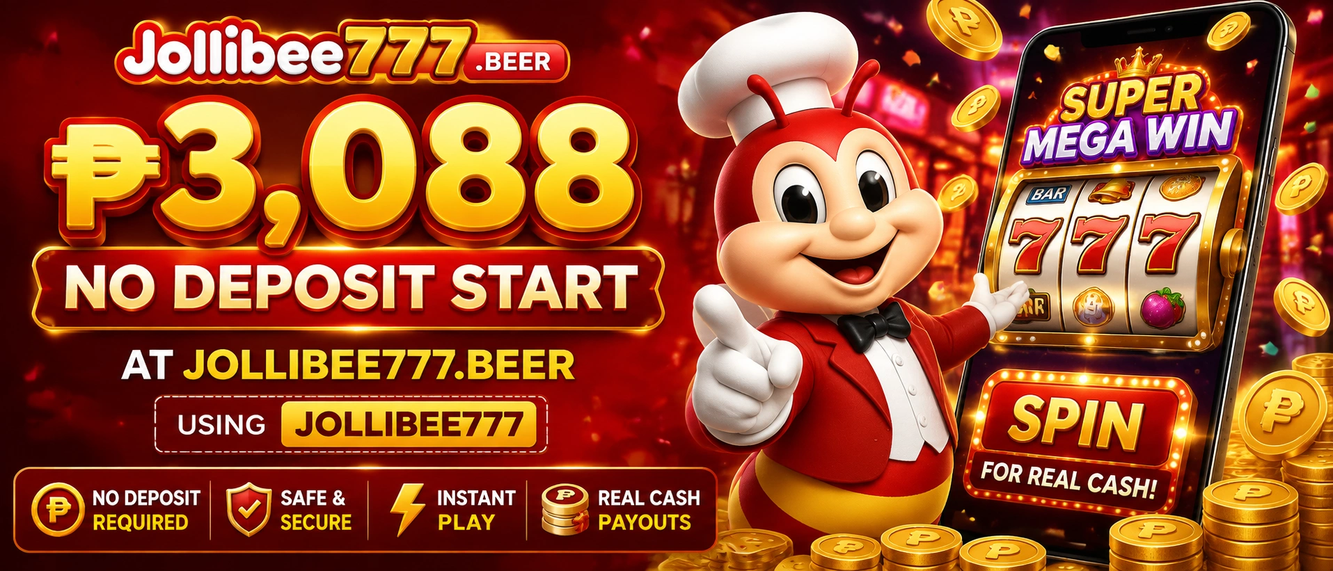 jollibee777.beer promotional visual 3