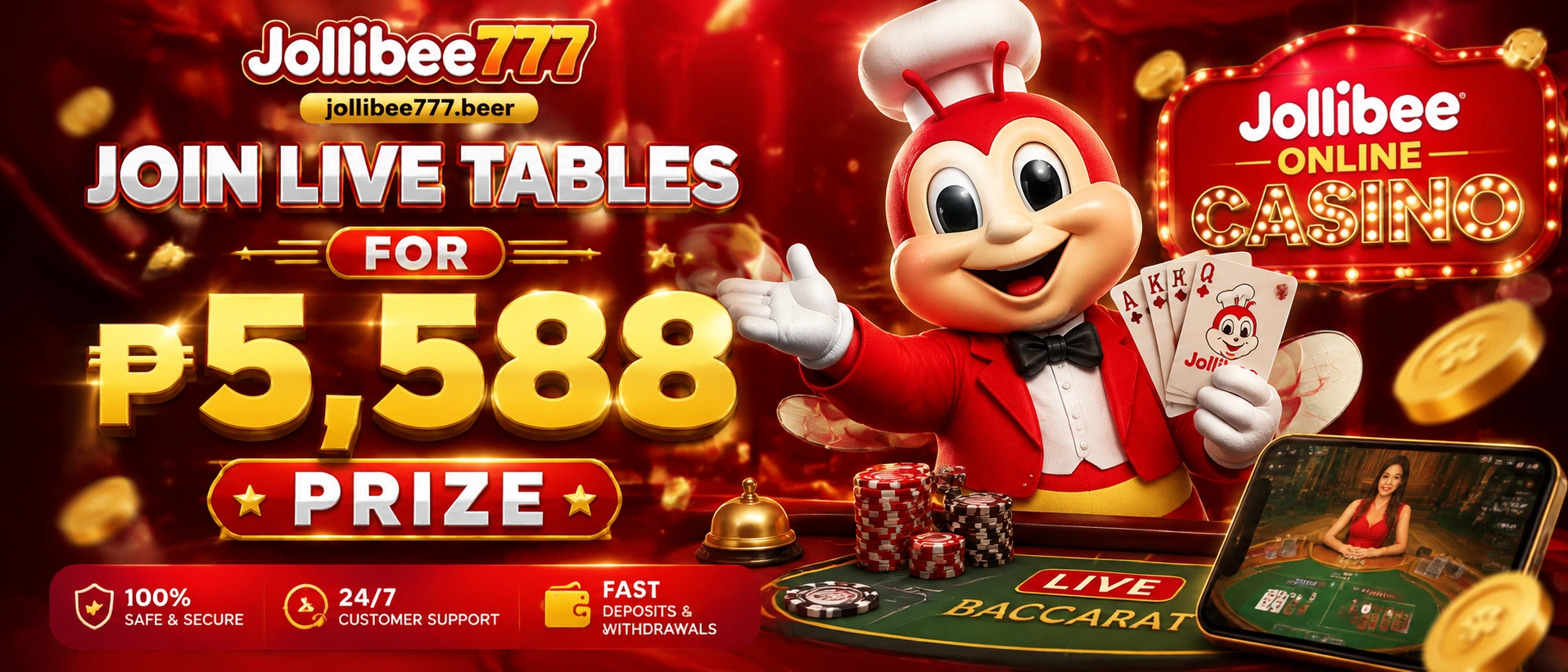 jollibee777 live casino visual 2