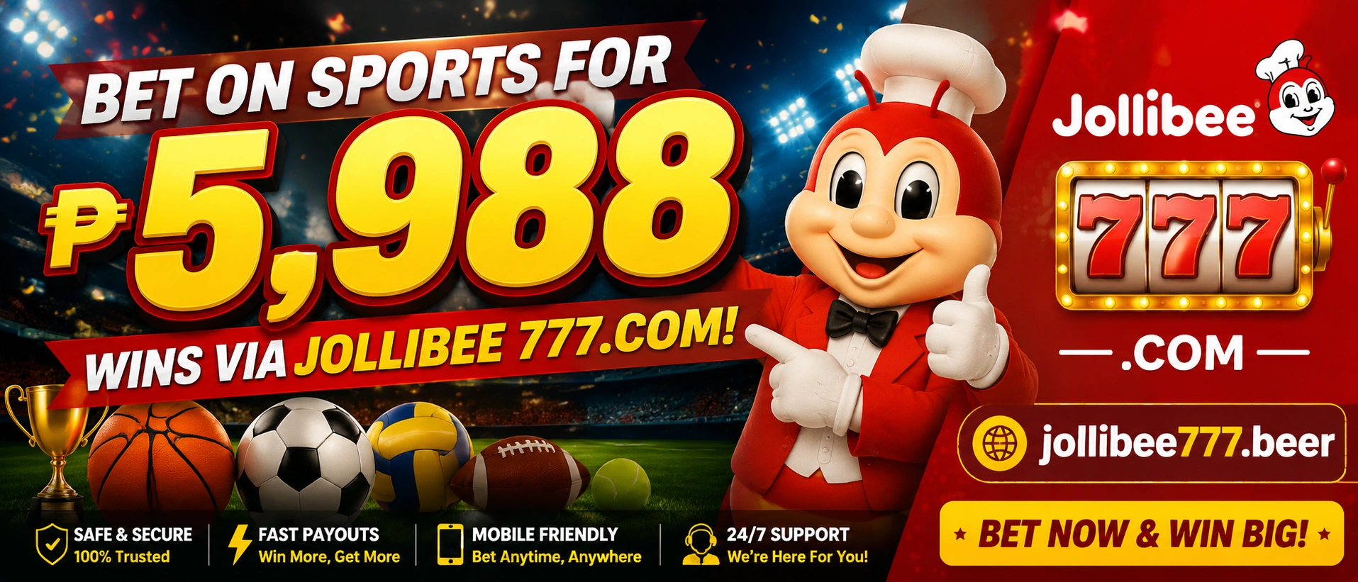 jollibee777 sports betting page